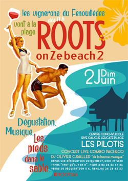 Roots on Ze beach
