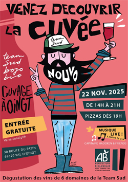 Vins Nouveaux Team Sud Bojo Bio