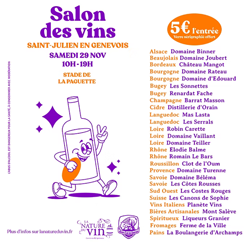 Salon des vins de Saint-Julien en Genevois