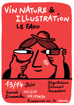 Vin nature et illustration