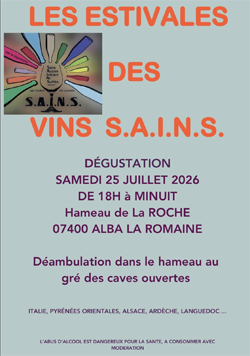 Les Estivales des Vins S.A.I.N.S.