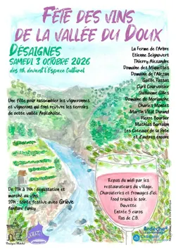 Fête des vins de la vallée du Doux