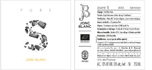 Pure S ( Sémillon )