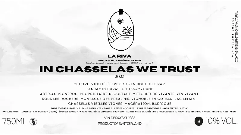 In Chasselas We Trust